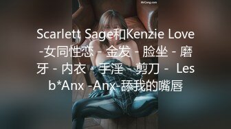 Scarlett Sage和Kenzie Love-女同性恋 - 金发 - 脸坐 - 磨牙 - 内衣 - 手淫 - 剪刀 -  Lesb*Anx -Anx-舔我的嘴唇